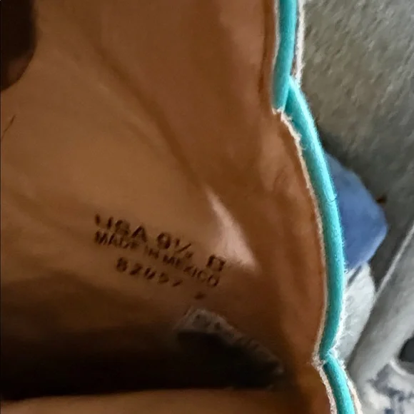 Colorful Embroidered Western Heeled Boots - Picture 13 of 15